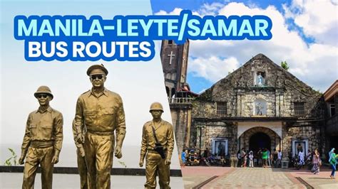 MANILA TO LEYTE & SAMAR by BUS: List of .